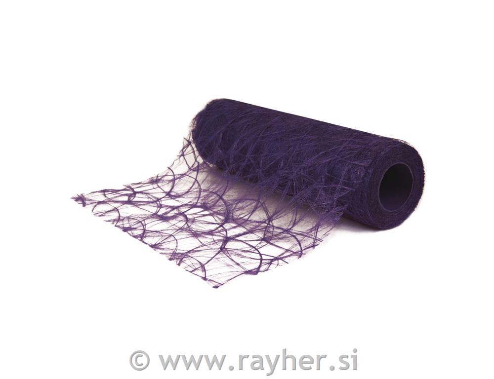 Fibre silk: modern, purple, 60cm, reel 2