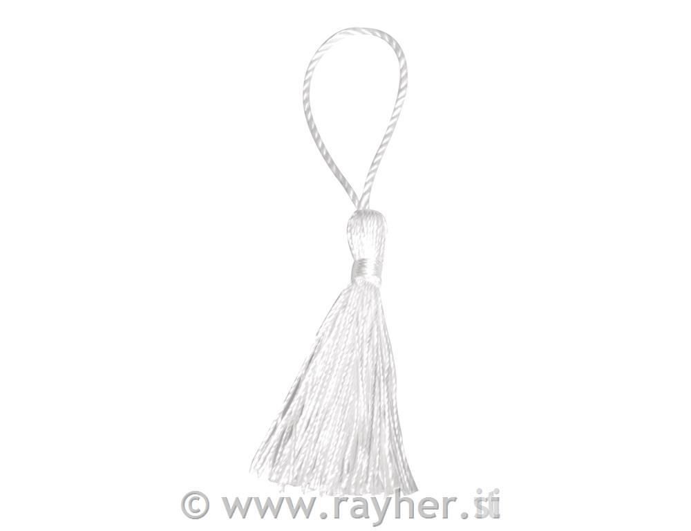 Cofki, beli, 5cm, 5 kos