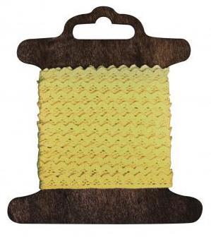 Cotton- Border "Jasmina", yellow light,