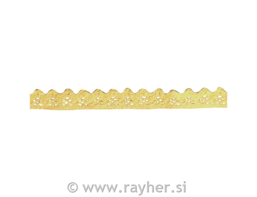 Cotton- Border "Jasmina", yellow light,