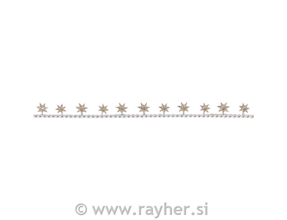 Deco punch-tape Spotlight, gold, 15mm, roll 5m