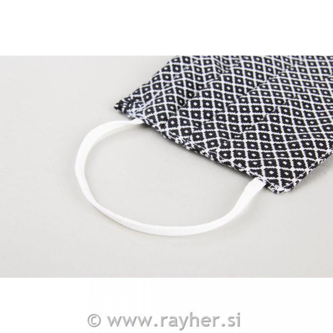 Elastic thread, 5mm oroll 5mwhite