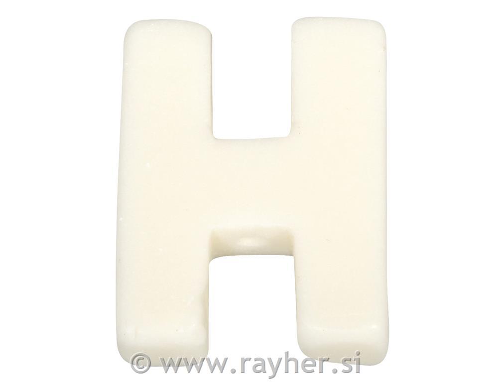 Črka milo "H", 5x4cm