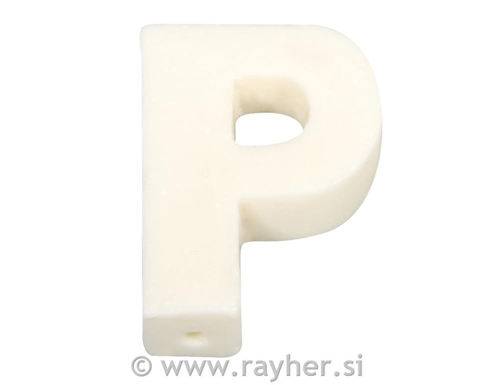 Črka milo "P", 5x4cm