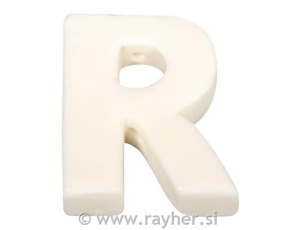 Soap letter "R", 5x4cm
