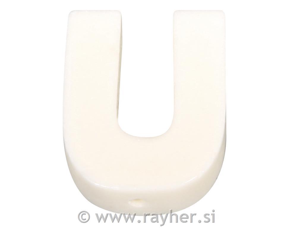Soap letter "U", 5x4cm