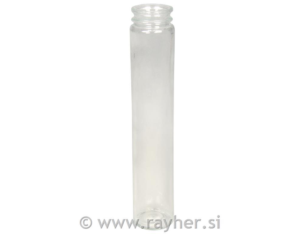 Steklena vaza, 3cm o, višina 16,5cm