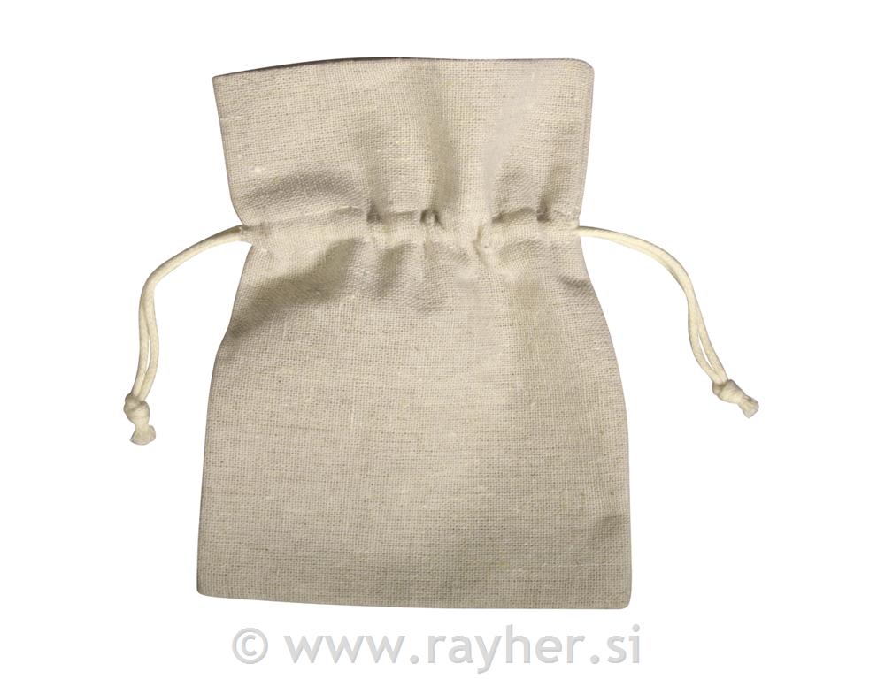 Fabric bag, 12x16cm, tab-bag 2pc