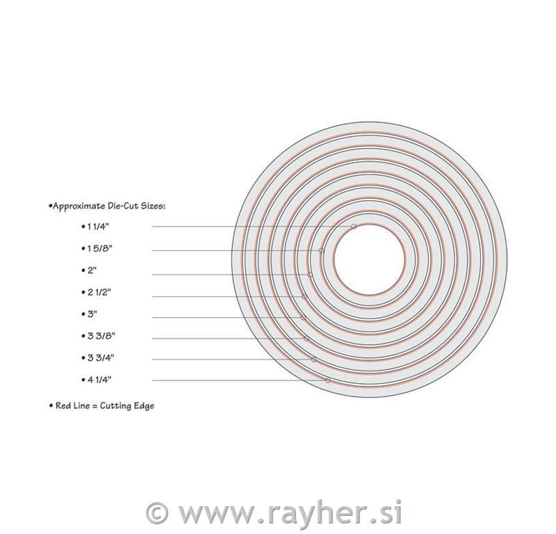 Sizzix Framelits stencil set