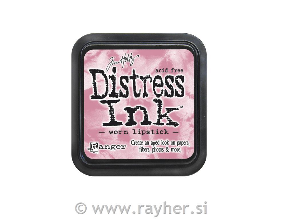 Blazinica za štampiljke Distress Ink, "Worn Lipstick"