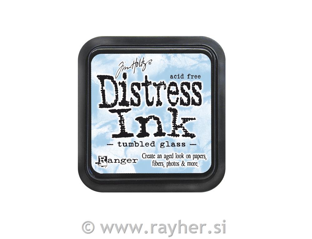 Distress Ink, "Tumbled Glass"