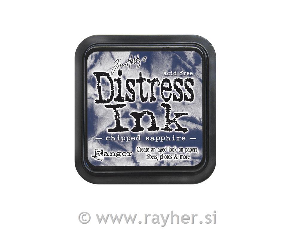 Blazinica za štampiljke Distress Ink, "Chipped Sapphire"
