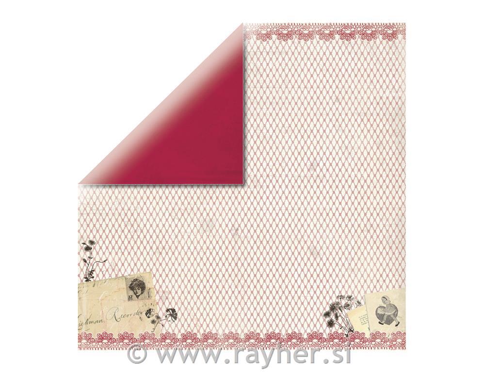 Scrapbooking papir Dearest 30,5x30,5 cm