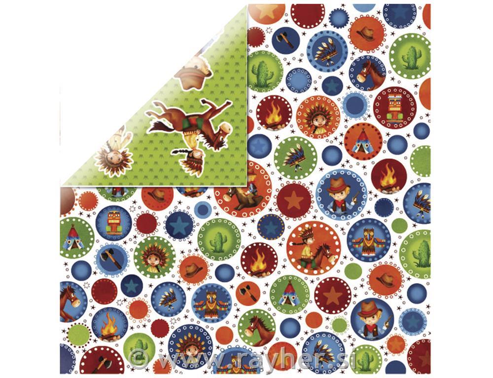 Scrapbooking paper Dots, 30.5x30.5cm, 19