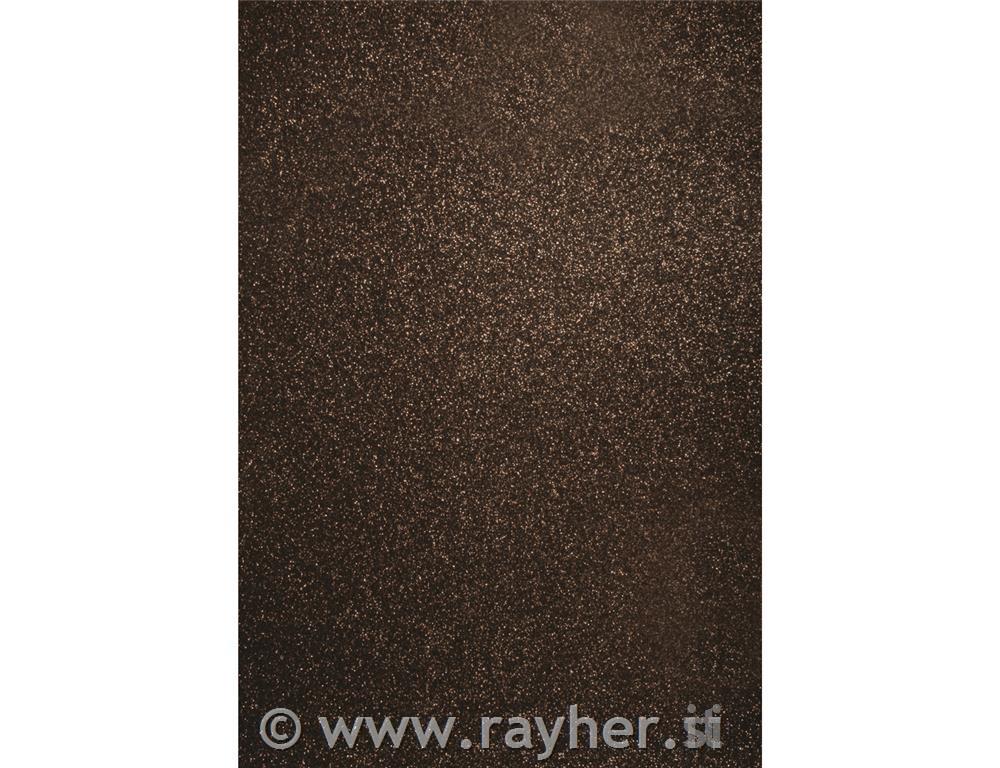 A4 Crafting box: Glitter, dark brown, 21