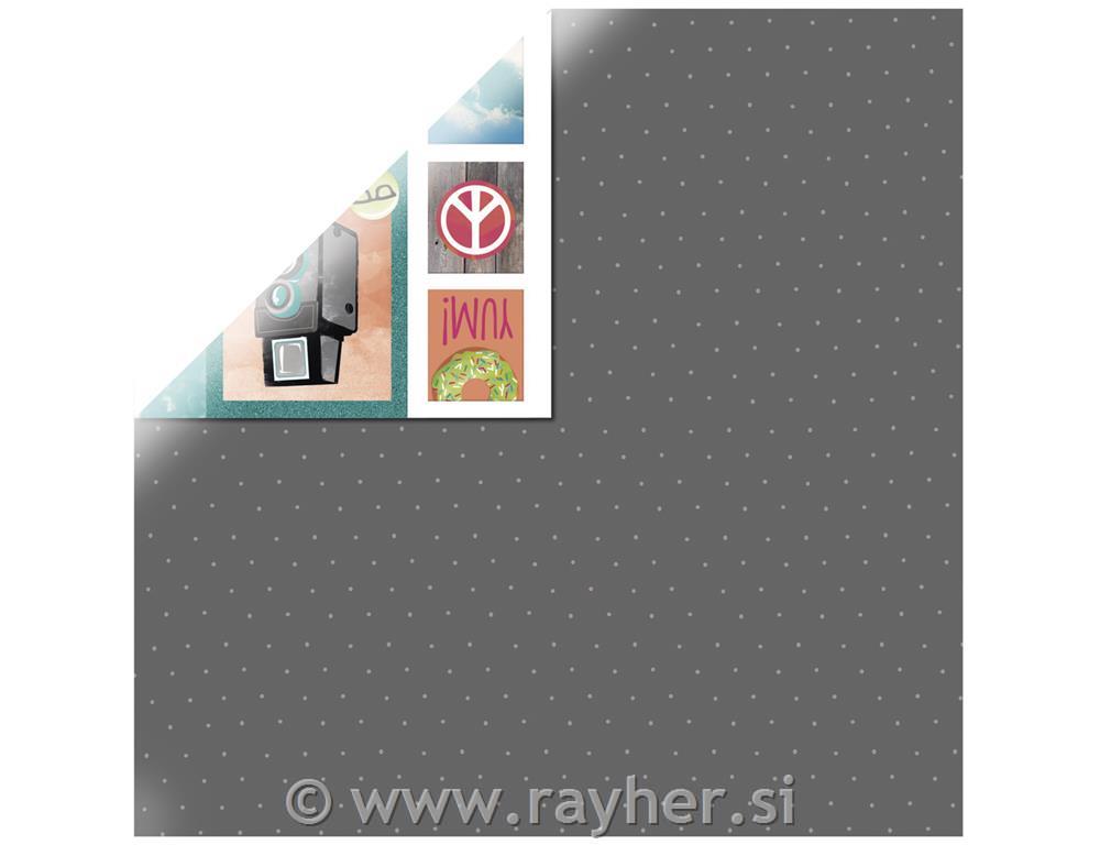 Scrapbooking papir Forever Young30,5x30,5cm, 190g/m2