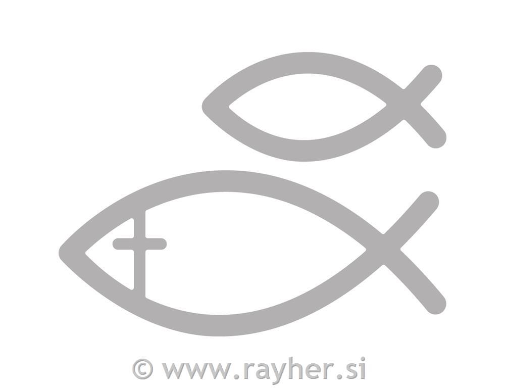 Rezalna šablona TinaB: Ribe, 4,3-6,9cm