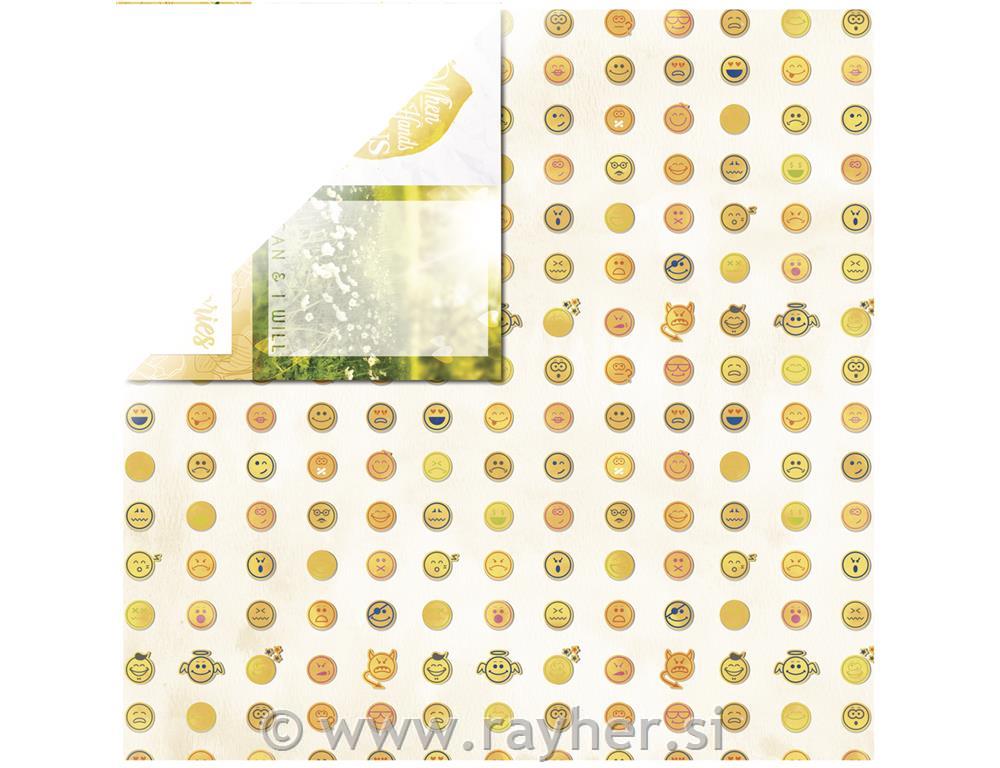 Scrapbooking papir Calendar Girl May