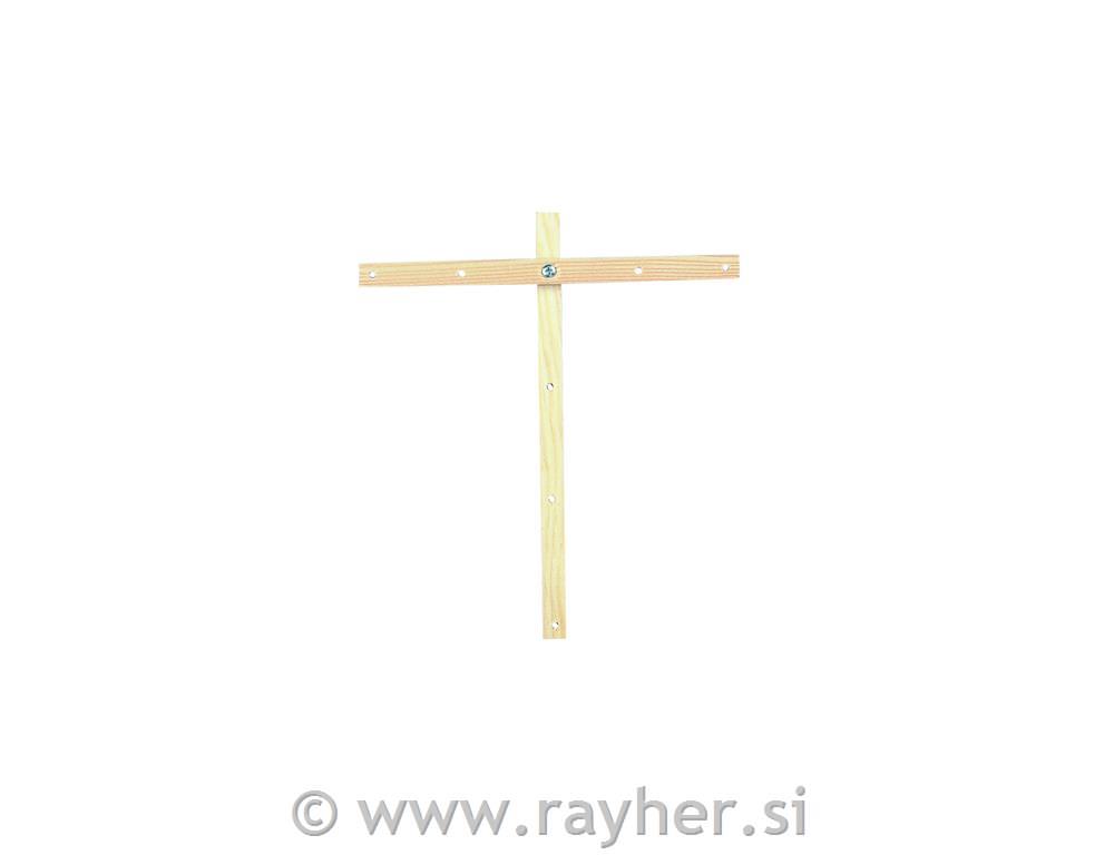 Leseno držalo križ za lutke