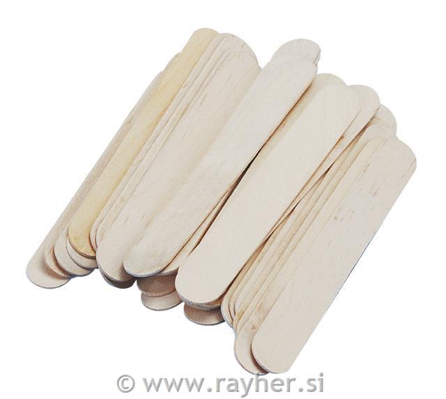 Wooden craft sticks 150x20 mm, natural,