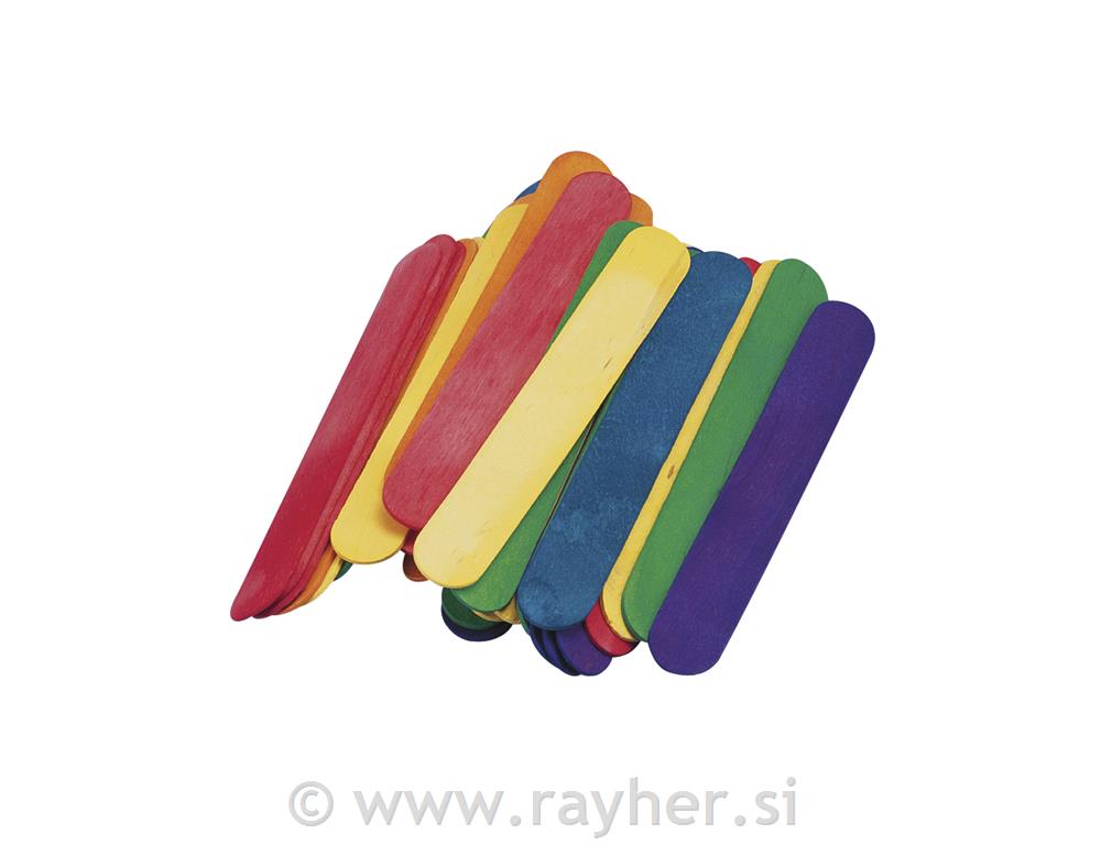 Wooden craft sticks 150x20 mm, mixed, ta