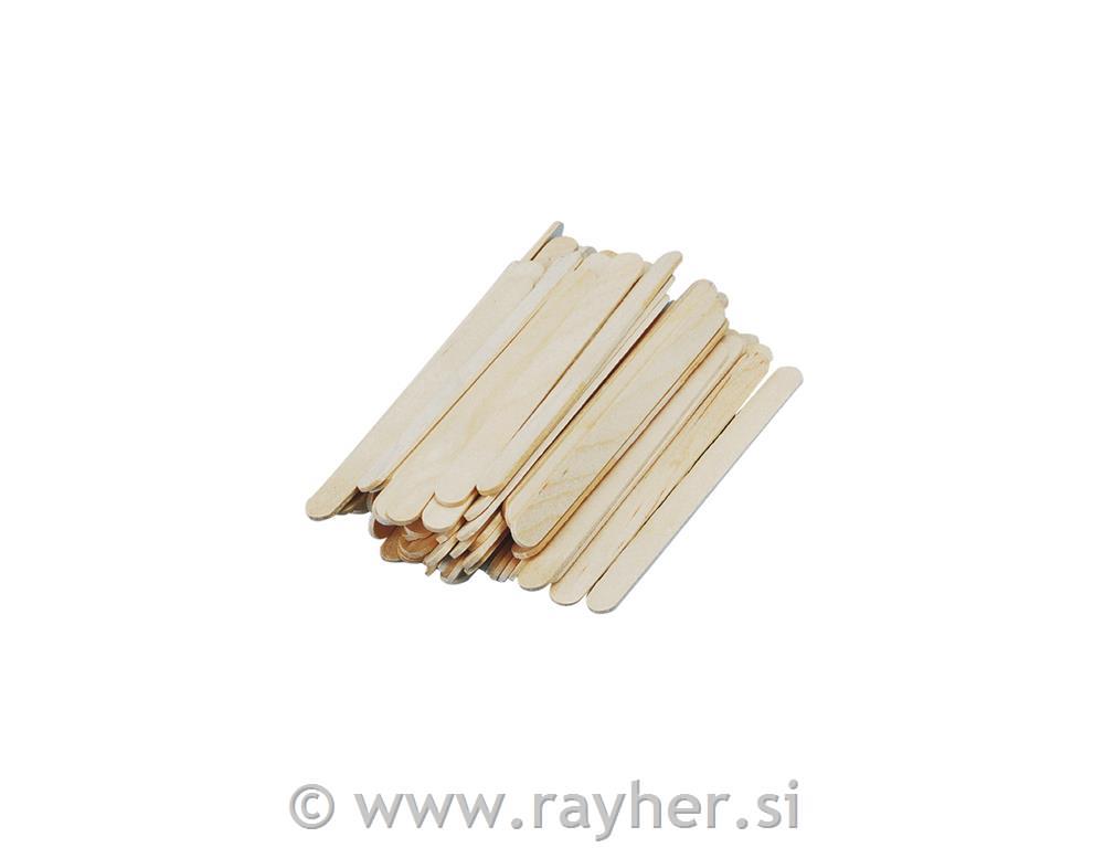 Lesene palčke, mini, 5,5 cm, naravne, 300 kom.
