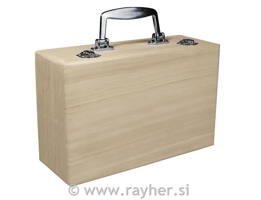 Lesen kovček s kovinskim ročajem, 25x16 cm