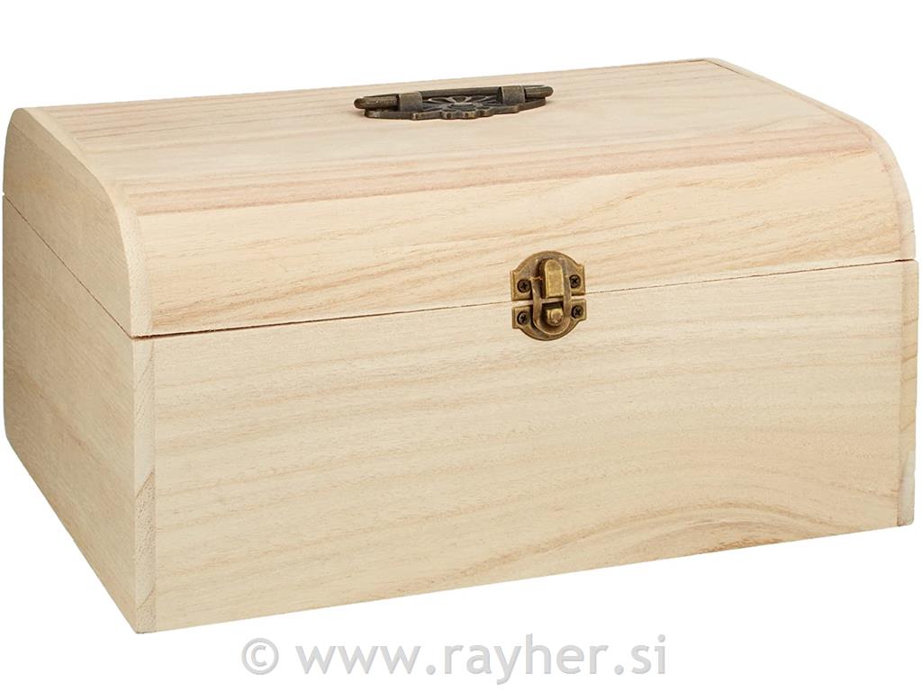 Lesen kovček s kovinskim držalom, 24,5x16,5x11,5 cm