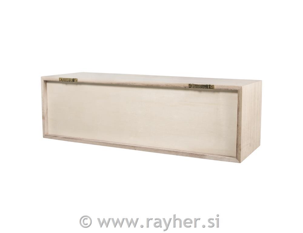 Lesen predalnik s 3 predali, 37,5x13x11,5 cm