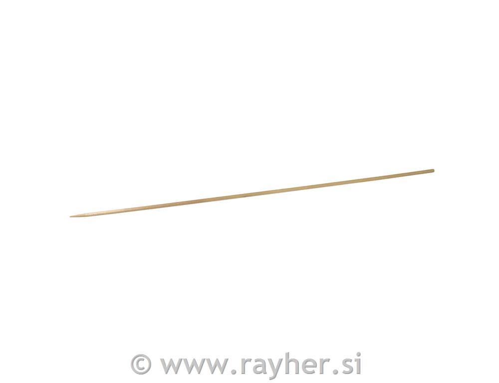 Wooden spits, o 3 mm, length 30 cm, tab-