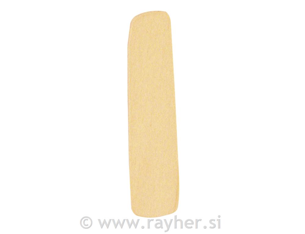 Wooden letter FSC Mix Credit, 6cm o, I