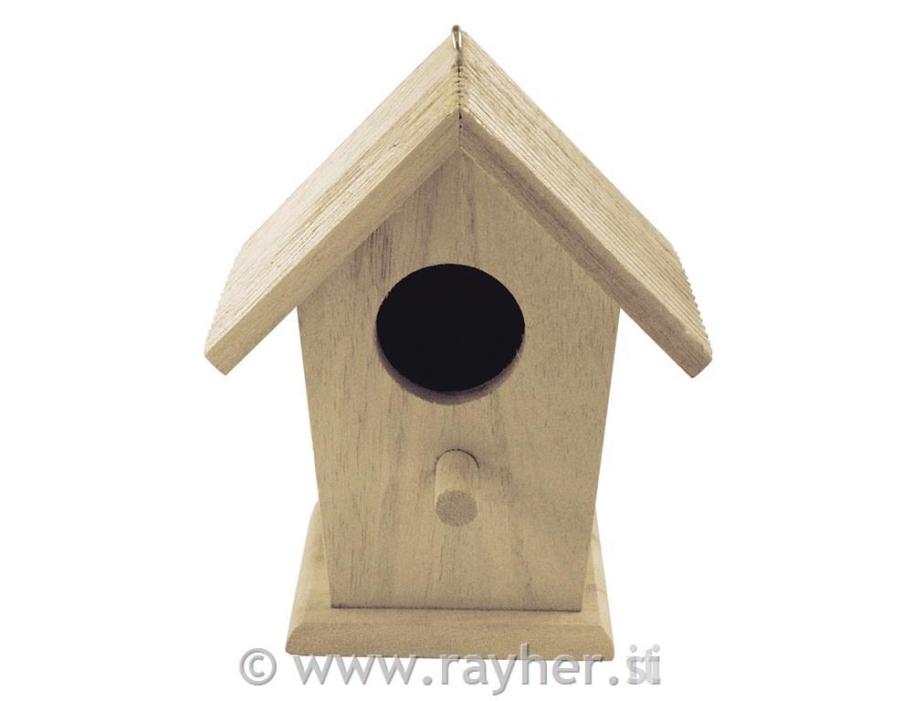 Wooden aviary FSC Mix Credit, 12x7.5x13c