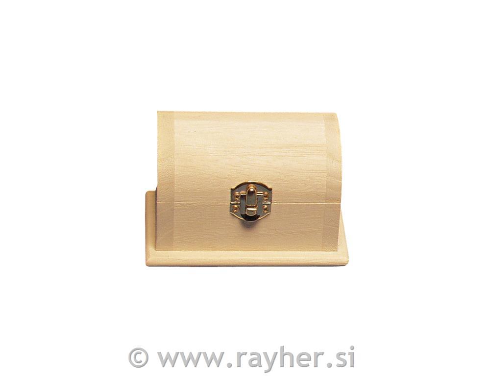 Lesena skrinja, 10.5x6.5cm