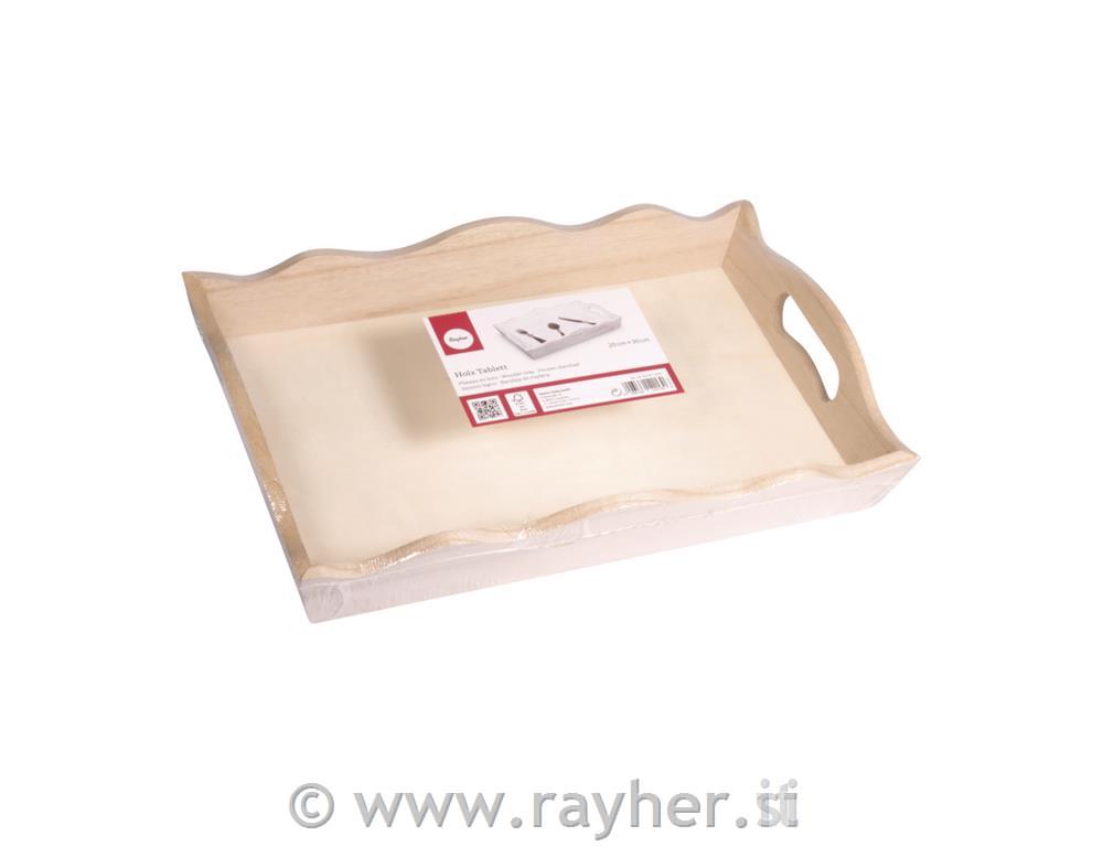 Lesen pladenj, 20x30cm