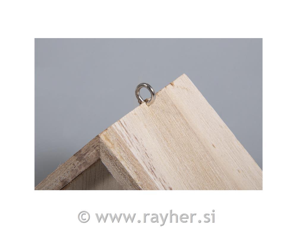 Wooden birdhouse FSC Mix Credit, 13,5x7,