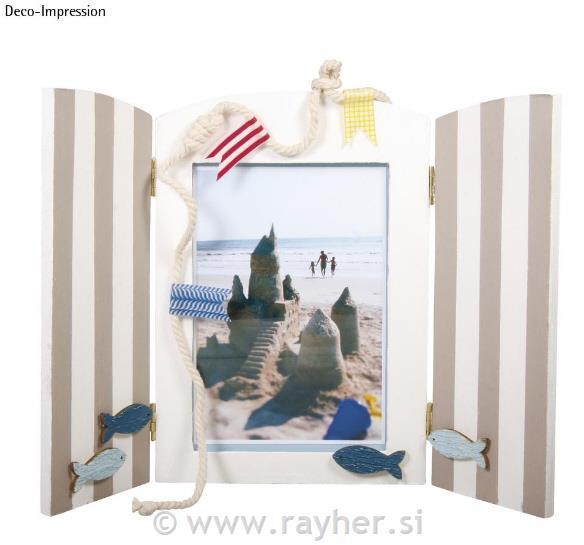 Wooden photo frame, FSC 100%, 18.5x13x0,