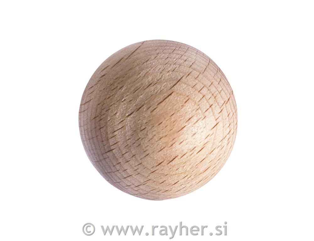 Wooden balls FSC 100%, 35mm o, not drill