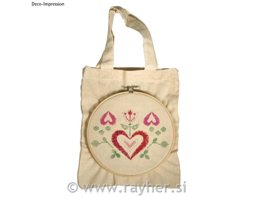 Obroč za vezenje, fi 17 cm, višina 8 mm