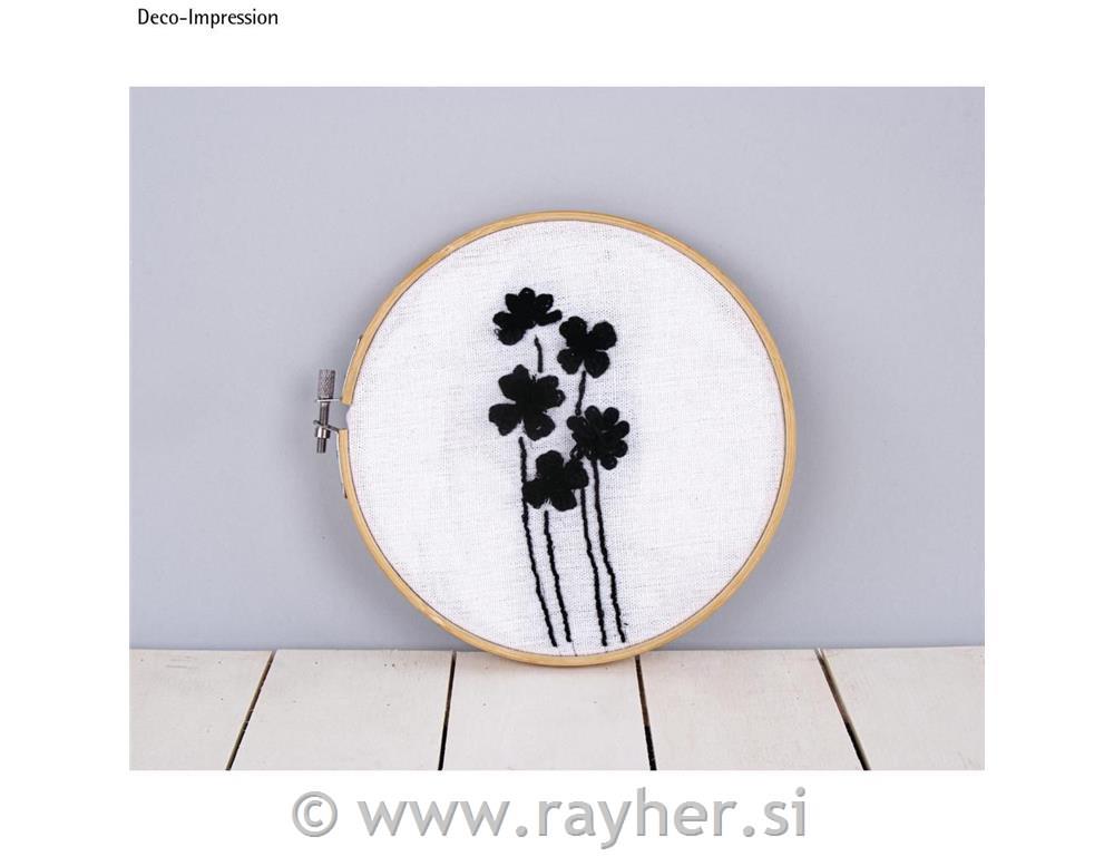 Obroč za vezenje, fi 17 cm, višina 8 mm