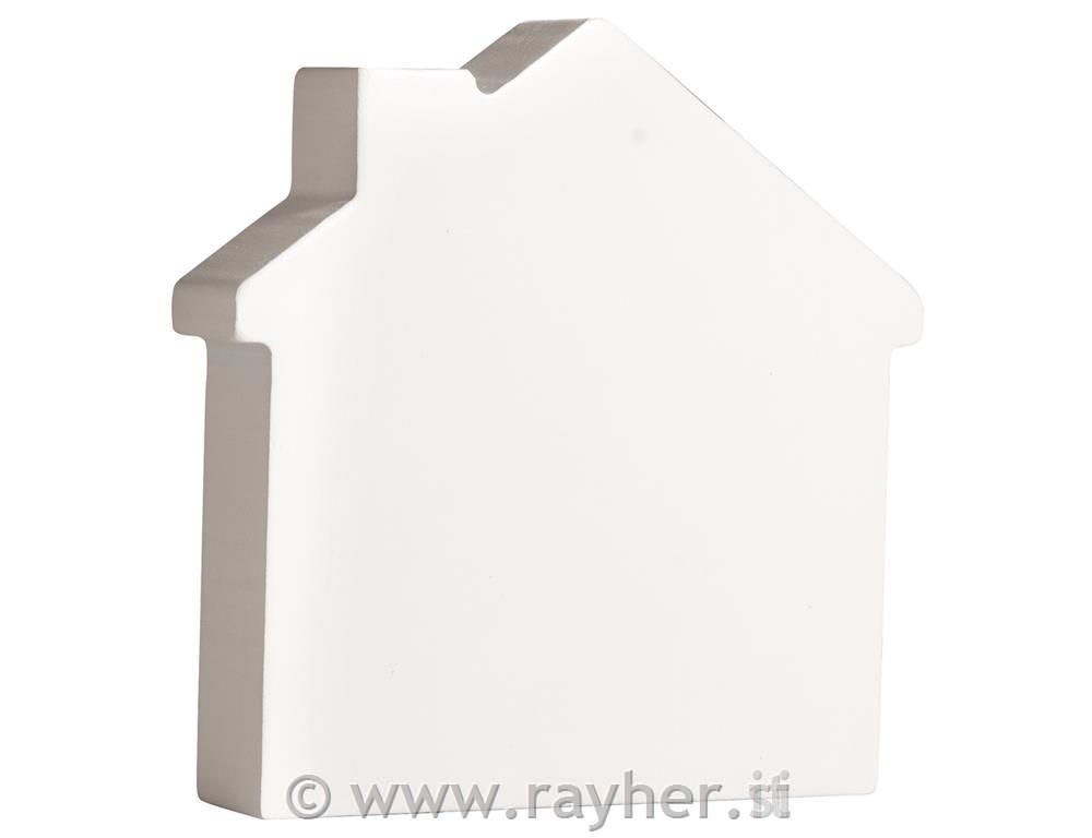 Lesen znak "Hiša" , bela, 11cm, 2cm
