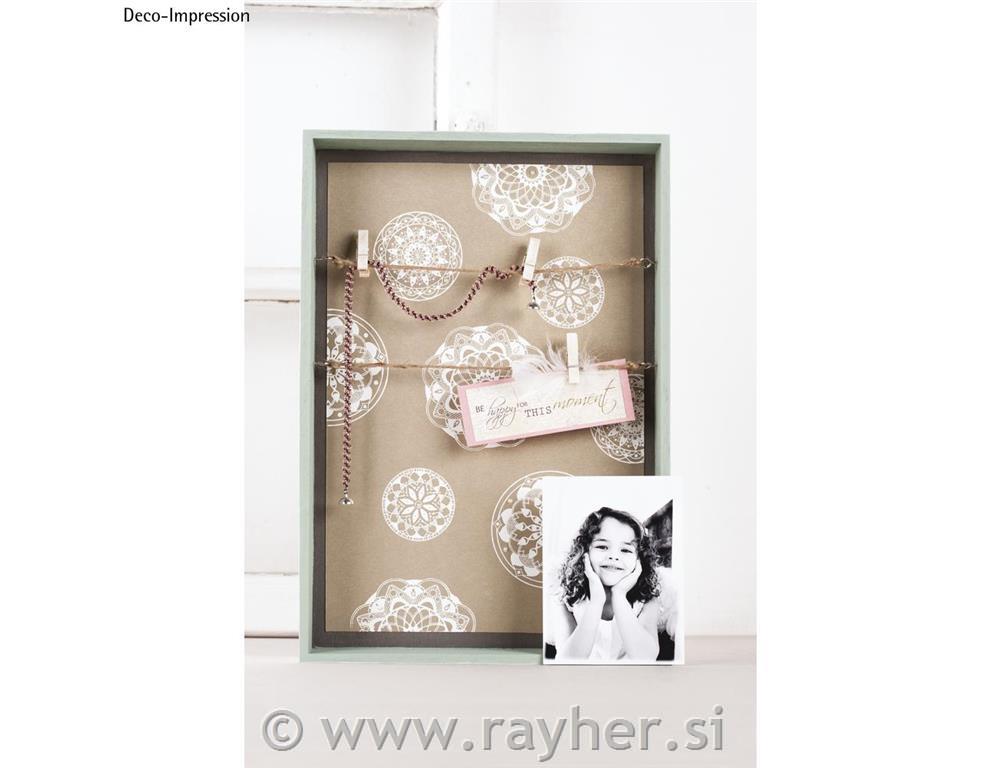 Lesen okvir z vrvico, ščipalkami, držali, pravokoten