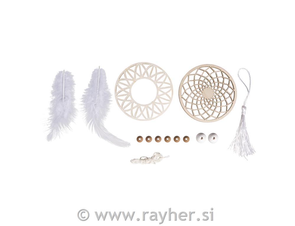 CK Dreamcatcher "Dream", FSC100%, 7cm o,26cm, tab-bag 2pcs