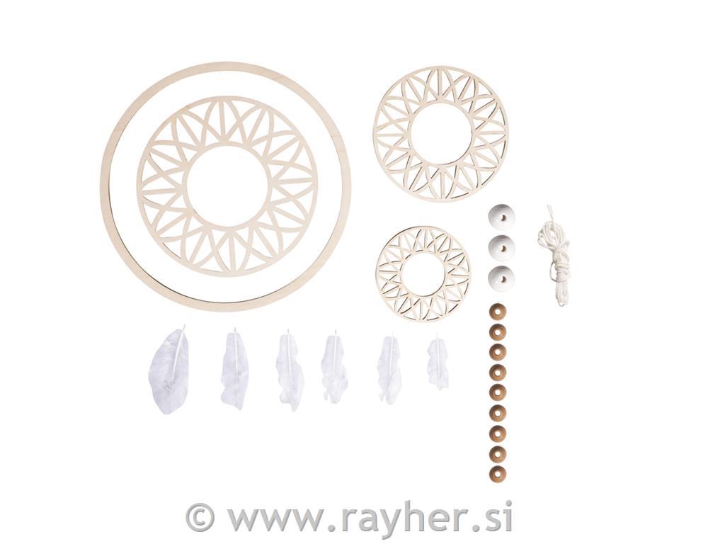 Ustvarjalni set; Lovilec sanj "Dream" 18cm, do 74cm, 1kom