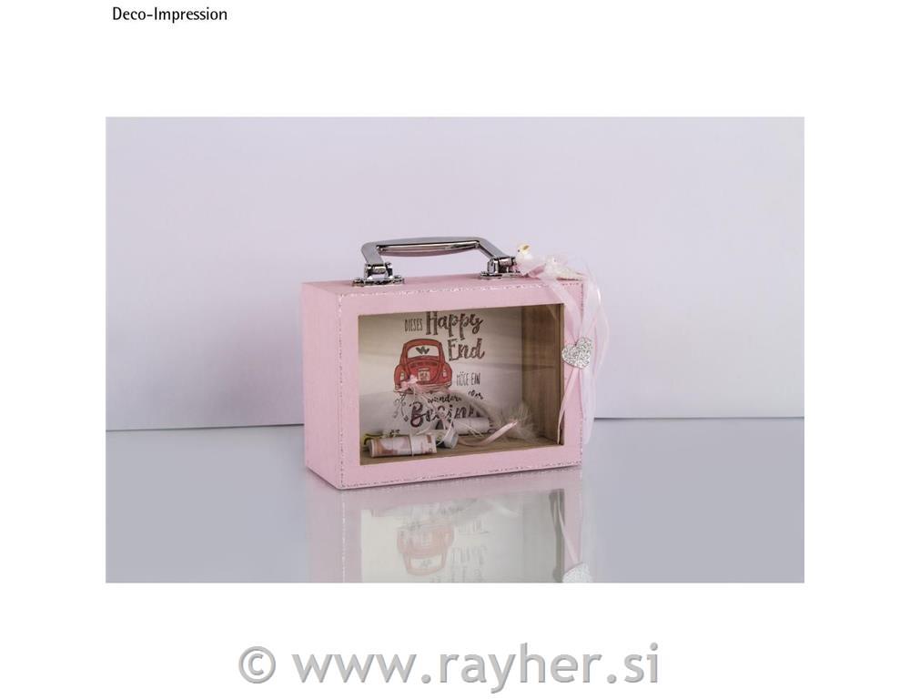 Wood.case w.viewing window, FSC MixCred,