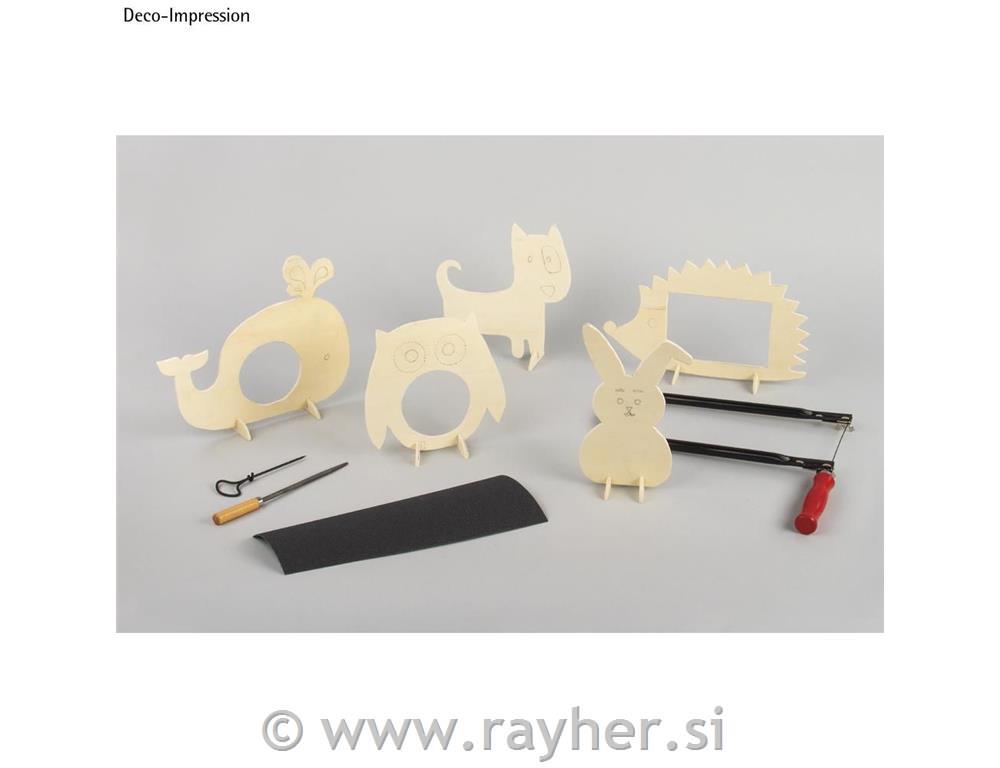 Plywood boards with templates - Animalsnatural