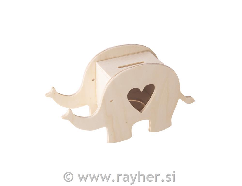 Lesen hranilnik Slonček, 16.4x5.5x9cm