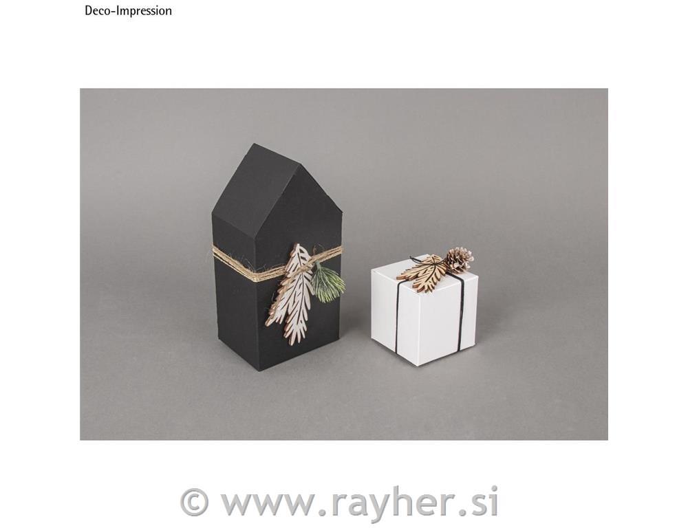 Wood fir branches, FSCMixCredassort.8.7-13cm, tab-bag 5pcsnatural