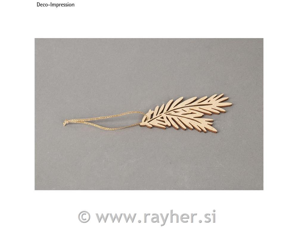 Wood fir branches, FSCMixCredassort.8.7-13cm, tab-bag 5pcsnatural