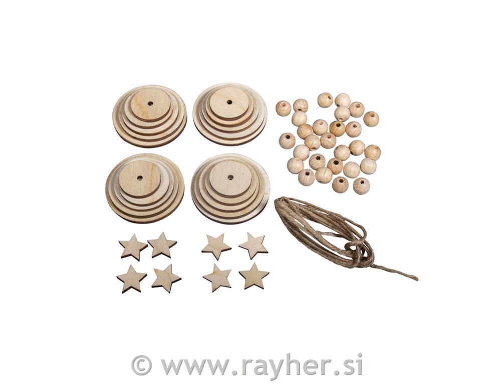 Ustvarjalni set: Smreka, natur, set 4