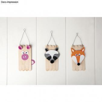 Lesene palčke 150x18 mm, naravne 200 kos